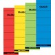 Etichete autoadezive pentru biblioraft 60 x 190 mm, rosu