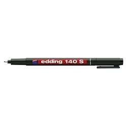 Marker permanent Edding 140S, 0.3 mm, negru