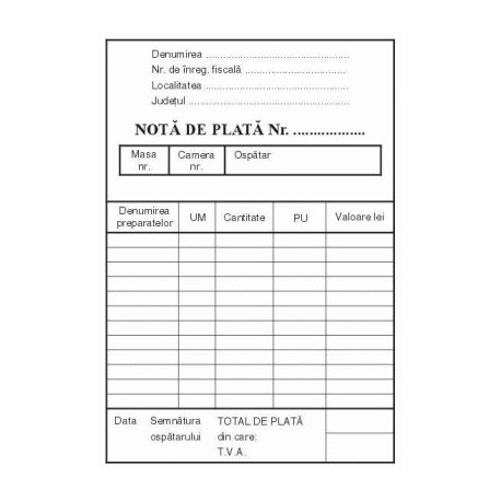 Nota de plata A6, C100, hartie offset , tipar F, 3 buc/set
