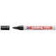 Paint marker Edding 750, varf rotund, 2 - 4 mm, negru