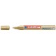 Paint marker Edding 750, varf rotund, 2 - 4 mm, auriu
