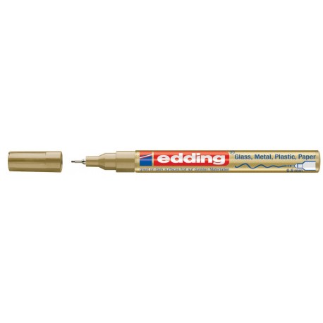 Paint marker Edding 780, 0.8 mm, auriu