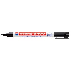 Marker permanent Edding 8400 pentru CD/DVD, 0.75 mm, negru