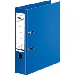 Biblioraft Falken Chromcolor, 80 mm, albastru
