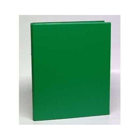 Caiet mecanic 2 inele - D25mm, coperti carton plastifiat PVC, A4, AURORA - verde