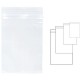 Pungi plastic cu fermoar pentru sigilare, 40 x 60 mm, 100 buc/set, KANGARO - transparentei