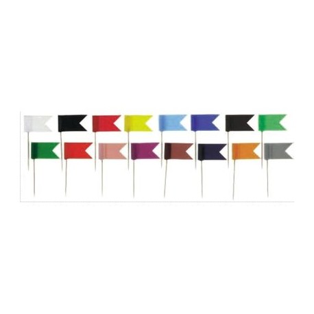 Stegulete colorate, 20/cutie, ALCO - negru