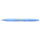 Pix PENAC Sleek Touch, rubber grip, 1.0mm, accesorii albastru pastel - scriere albastra