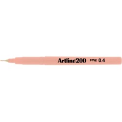 Liner ARTLINE 200, varf fetru 0.4mm - galben-portocaliu