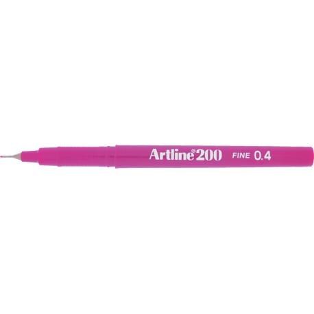 Liner ARTLINE 200, varf fetru 0.4mm - magenta