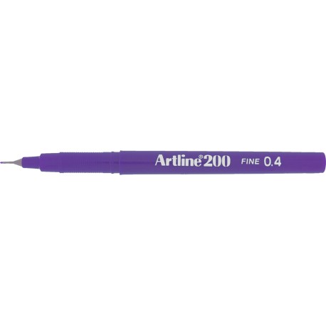 Liner ARTLINE 200, varf fetru 0.4mm - mov