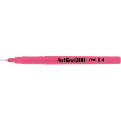 Liner ARTLINE 200, varf fetru 0.4mm - roz