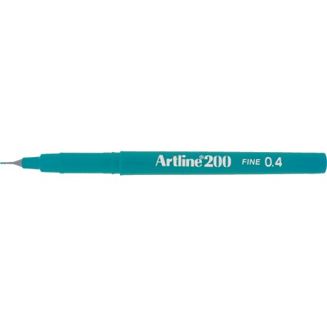 Liner ARTLINE 200, varf fetru 0.4mm - verde inchis