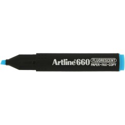 Textmarker ARTLINE 660, varf tesit 1.0-4.0mm - albastru deschis