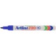 Permanent marker ARTLINE 700, corp metalic, varf rotund 0.7mm - albastru