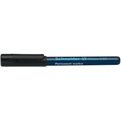 Permanent marker SCHNEIDER Maxx 240, varf rotund 1-2mm - negru