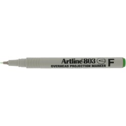OHP Non-Permanent marker ARTLINE 803, varf fin - 0.5mm - verde