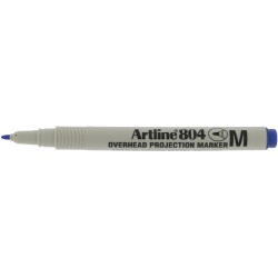 OHP Non-Permanent marker ARTLINE 804, varf mediu - 1.0mm - albastru