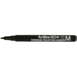 OHP Permanent marker ARTLINE 854, varf mediu - 1.0mm - negru