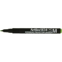 OHP Permanent marker ARTLINE 854, varf mediu - 1.0mm - verde