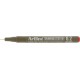 Marker pentru desen tehnic ARTLINE, varf fetru 0.2mm - rosu