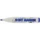 T-Shirt marker ARTLINE, corp plastic, varf rotund 2.0mm - albastru