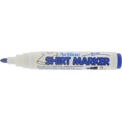 T-Shirt marker ARTLINE, corp plastic, varf rotund 2.0mm - albastru