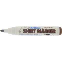 T-Shirt marker ARTLINE, corp plastic, varf rotund 2.0mm - maro