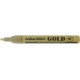 Marker cu vopsea ARTLINE 900XF, corp metalic, varf rotund 2.3mm - auriu