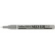 Marker cu vopsea ARTLINE 999XF, corp metalic, varf rotund 0.8mm - argintiu