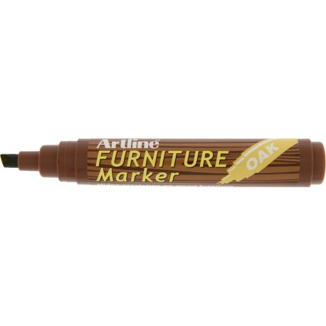 Marker ARTLINE 95, pentru mobilier din lemn (retusuri), corp plastic, varf tesit 2.0-5.0mm - stejar