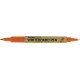 Marker pentru tabla de scris ARTLINE 541T, doua capete - varfuri rotunde 0.4mm/1.0mm - portocaliu