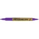 Marker pentru tabla de scris ARTLINE 541T, doua capete - varfuri rotunde 0.4mm/1.0mm - violet