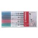 Marker pentru tabla Stabilo Plan, varf rotund 2.5 - 3.5 mm, 4 culori/set