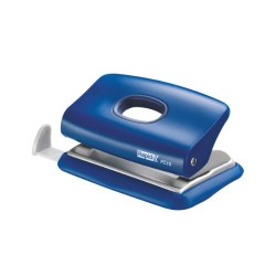 Mini-perforator plastic RAPID FC10, 10 coli - albastru