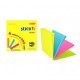 Magic notes autoadeziv 76 x 76 mm, 100 file, Stick"n Magic Notes - 4 culori neon