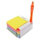 Notes autoadeziv cu suport, 76 x 76 mm - 400 file/set, 76 x 14 mm - 380 file/set, Stick"n