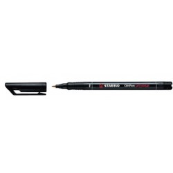 Marker Stabilo Ohpen Universal, varf rotund, 0.7 mm, negru