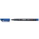 Marker Stabilo Ohpen Universal, varf rotund, 0.7 mm, albastru
