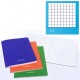Caiet A4, 60 file - 80g/mp, liniat stanga, coperta carton laminat, AURORA - matematica