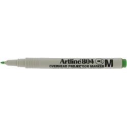 OHP Non-Permanent marker ARTLINE 804, varf mediu - 1.0mm - verde