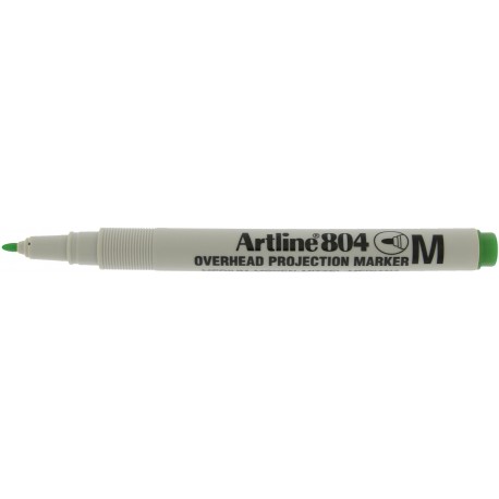 OHP Non-Permanent marker ARTLINE 804, varf mediu - 1.0mm - verde