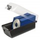 Cutie plastic pentru 60 CD/DVD, cu cheita, HAN Max 60 - negru