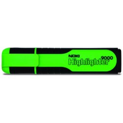 Textmarker Noki Wide 9000, varf retezat, 1-5 mm, verde