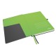 Caiet de birou Leitz Complete, A6, dictando, negru