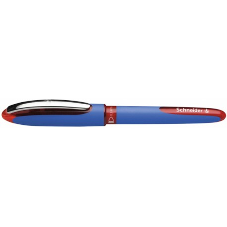 Roller cu cerneala SCHNEIDER One Hybrid C, ball point 0.3mm - scriere rosie