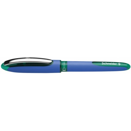 Roller cu cerneala SCHNEIDER One Hybrid C, ball point 0.5mm - scriere verde