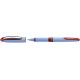 Roller cu cerneala SCHNEIDER One Hybrid N, needle point 0.3mm - scriere rosie