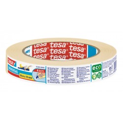 Banda adeziva pentru mascare Tesa, 19 mm x 50 m