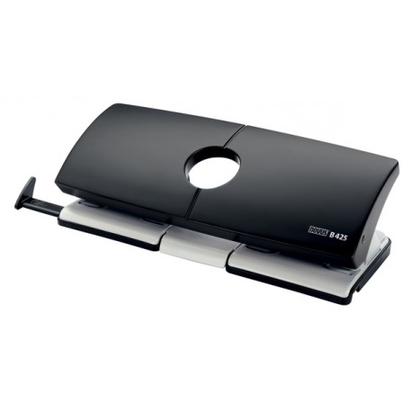 Perforator Novus B425, 25 coli, negru/gri Perforator Novus B425, 25 coli, negru/gri